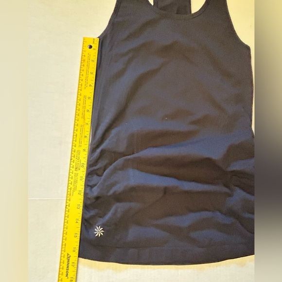 Athleta Speed Light Women's Black Racerback Tank Top Sz-S.  J7 - Picture 12 of 12